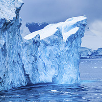 Buy canvas prints of Iceberg Blue Glaciers Dorian Bay Antarctica by William Perry