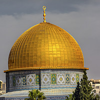 Buy canvas prints of Dome Rock Islamic Mosque Temple Mount Jerusalem Is by William Perry