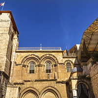 Buy canvas prints of Church of the Holy Sepulchre Jerusalem Israel  by William Perry