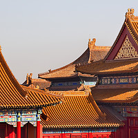 Buy canvas prints of Gugong Forbidden City Palace Beijing China by William Perry