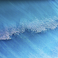 Buy canvas prints of Blue Iceberg Closeup Abstract Background Antarctic by William Perry