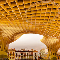 Buy canvas prints of The Mushrooms Metropol Parasol Seville Andalusia Spain by William Perry