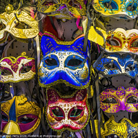 Buy canvas prints of Traditional Venetian Masks Venice Italy by William Perry