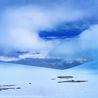 Buy canvas prints of Snow Mountains Blue Glaciers Damoy Point Antarctica by William Perry