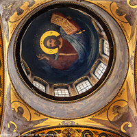Buy canvas prints of Jesus Dome Basilica Saint Volodymyr Cathedral Kiev Ukraine by William Perry