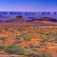 Buy canvas prints of Valley of the Gods Mesa Rock Formations Monument Valley Utah by William Perry