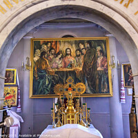 Buy canvas prints of Altar Last Supper Painting Saint Nicholas Church Kiev Ukraine by William Perry