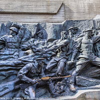 Buy canvas prints of Soldiers World War 2 Monument Kiev Ukraine by William Perry