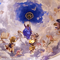 Buy canvas prints of Jesus Angels Painting Saint Nicholas Kiwc Ukraine by William Perry