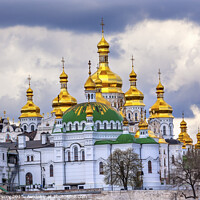 Buy canvas prints of Uspenskiy Cathedral Lavra Cathedral Kiev Ukraine by William Perry