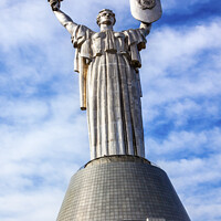 Buy canvas prints of World War 2 Victory Motherland Soviet Monument Kiev Ukraine by William Perry
