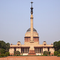 Buy canvas prints of Rashtrapati Bhavan Official Residence President New Delhi India by William Perry