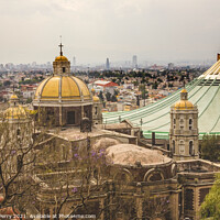 Buy canvas prints of Shrine of the Guadalupe, Mexico City by William Perry