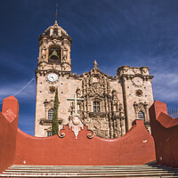 Buy canvas prints of Templo De San Cayetano, Guanajuato Mexico by William Perry