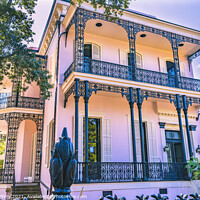 Buy canvas prints of Colonel Short's Mansion Garden District New Orleans Louisiana by William Perry
