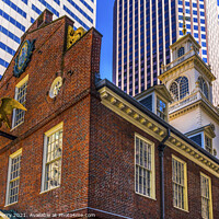 Buy canvas prints of Faneuil Meeting Hall Freedom Trail Boston Massachusetts by William Perry