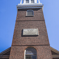 Buy canvas prints of Old North Church Boston Massachusetts by William Perry