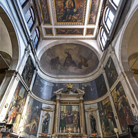 Buy canvas prints of Church of San Giovanni Grisostomo Venice Italy  by William Perry
