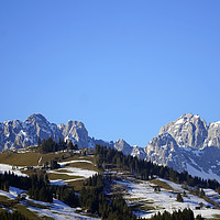 Buy canvas prints of Dolomites mountains - the Alpe di Siusi in Italy. by Alfred S. Sikula