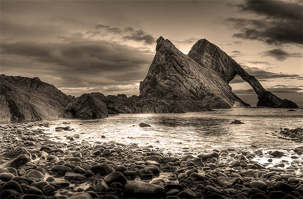 Bow Fiddle Rock Picture Board by Wayne Molyneux