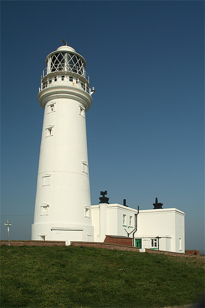 Flamborough Head Light House Picture Board by Wayne Molyneux