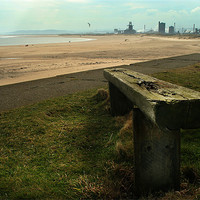 Buy canvas prints of Paddys Hole Redcar by Wayne Molyneux
