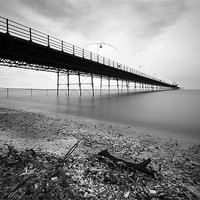 Buy canvas prints of Pier at Southport by Wayne Molyneux