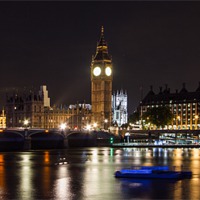 Buy canvas prints of Big Ben & Parliament by Wayne Molyneux