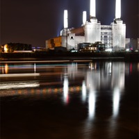 Buy canvas prints of Battersea Power Station by Wayne Molyneux