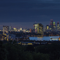 Buy canvas prints of  London Panorama by Wayne Molyneux