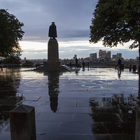 Buy canvas prints of  General Wolfe on Greenwich Hill by Wayne Molyneux