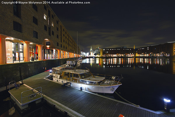 Albert Dock Liverpool   Picture Board by Wayne Molyneux
