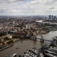 Buy canvas prints of London from The Shard  by Wayne Molyneux