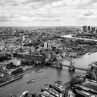Buy canvas prints of  London from The Shard  by Wayne Molyneux