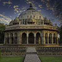 Buy canvas prints of Islamic architecture tomb in Lodhi garden against  by Arpan Bhatia
