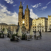 Buy canvas prints of Krakow, Poland - MAY 18, 2020: The city is slowly restoring it's energy after the lockdown due to coronavirus is lifted by Arpan Bhatia