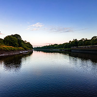 Buy canvas prints of River Ribble by Dec Murray