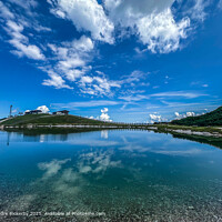 Steinplatte Mountain Lake Reflection