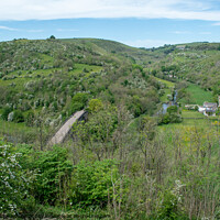 Buy canvas prints of Summer at Monsal Dale by Christopher Keeley