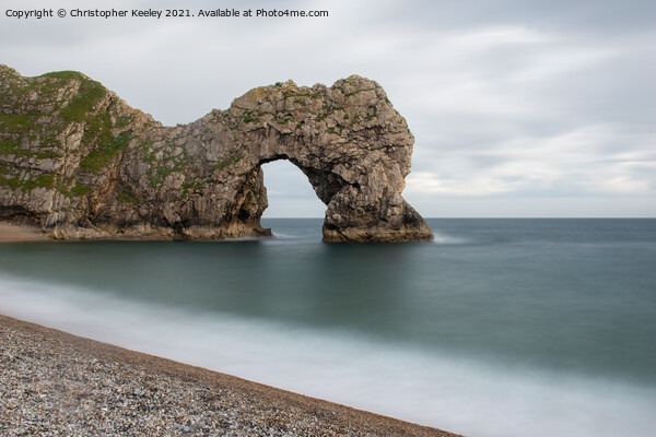 Durdle Door Picture Board by Christopher Keeley