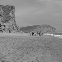 Buy canvas prints of West Bay in Dorset by Christopher Keeley