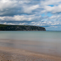 Buy canvas prints of Clouds over Swanage by Christopher Keeley