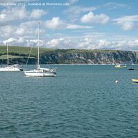 Buy canvas prints of Boats at Swanage, Dorset by Christopher Keeley
