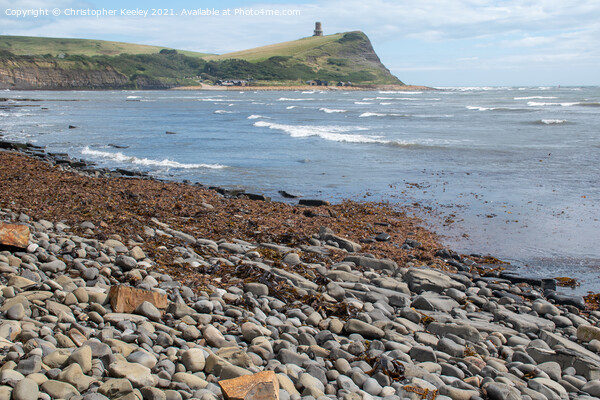 Kimmeridge Bay Picture Board by Christopher Keeley