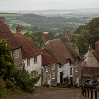 Buy canvas prints of Gold Hill in Shaftesbury, Dorset by Christopher Keeley