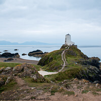 Buy canvas prints of Twr Mawr lighthouse by Christopher Keeley