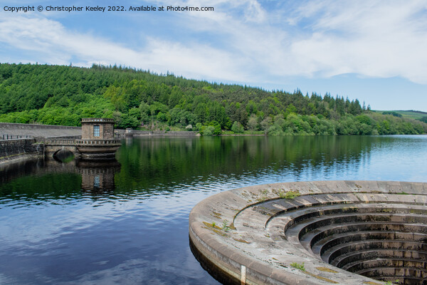 Summer's day at Ladybower Reservoir Picture Board by Christopher Keeley