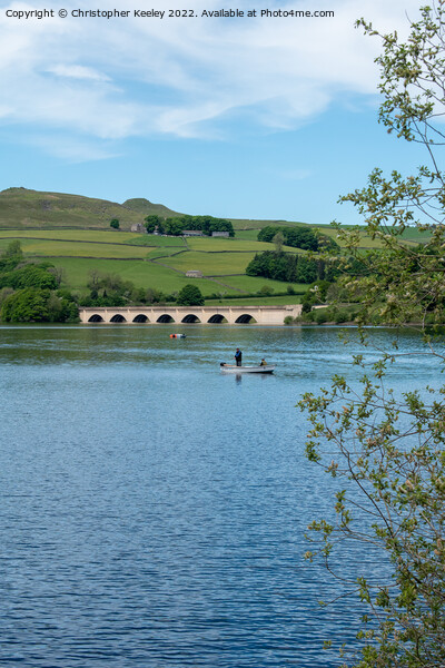 Summer day at Ladybower Reservoir Picture Board by Christopher Keeley
