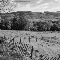 Buy canvas prints of Peak District in monochrome by Christopher Keeley