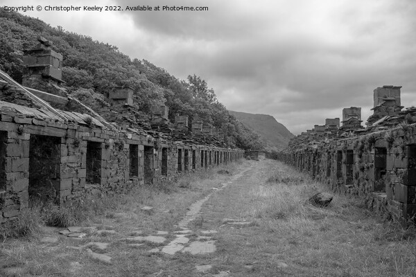 Anglesey Barracks in black and white Picture Board by Christopher Keeley